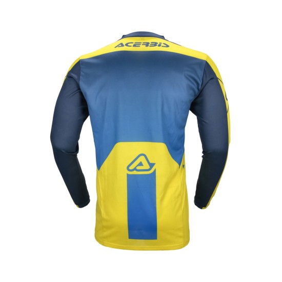 Tricou MX J-Track Inc 2.0 Acerbis Albastru/Galben