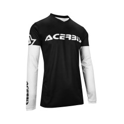 Tricou MX J-Track Inc 2.0 Acerbis Negru/Alb