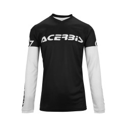 Tricou MX J-Track Inc 2.0 Acerbis Negru/Alb Tricou MX J-Track Inc 2.0 Acerbis Negru/Alb