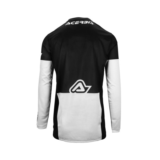 Tricou MX J-Track Inc 2.0 Acerbis Negru/Alb