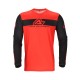 Tricou MX J-Track Inc 2.0 Acerbis Negru/Rosu