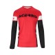 Tricou MX J-Track Inc 2.0 Acerbis Rosu/Negru