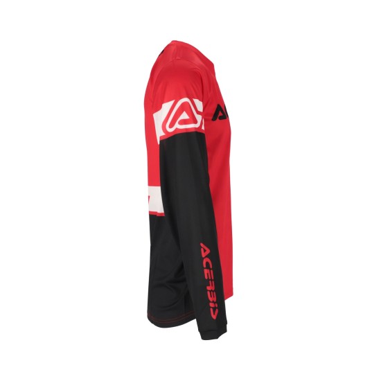 Tricou MX J-Track Inc 2.0 Acerbis Rosu/Negru