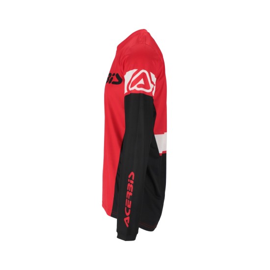Tricou MX J-Track Inc 2.0 Acerbis Rosu/Negru
