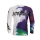 Tricou J-Windy Vented Brush Acerbis Alb/Mov