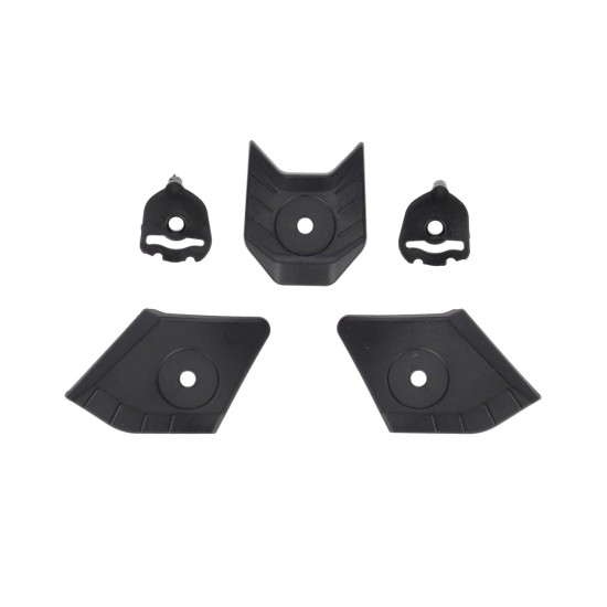 Kit captuseala casca Fullface Rider copii Acerbis Negru