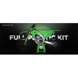 Kit complet plastice Kawasaki Acerbis Verde
