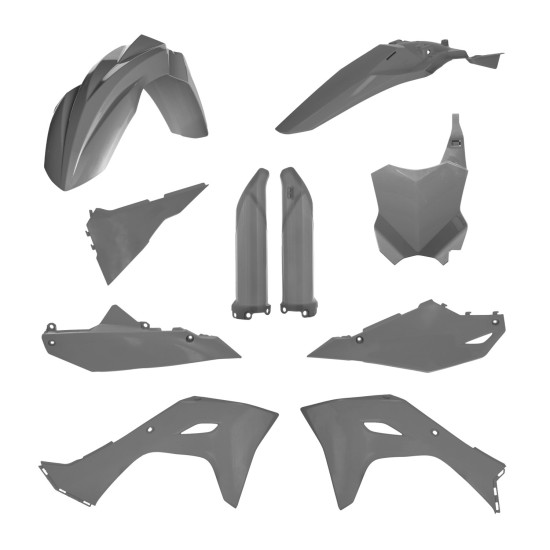Kit complet plastice Kawasaki Acerbis Gri