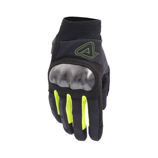 Manusi CE Ramsey My Vented Pro Acerbis Negru/Galben