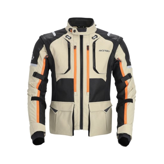 Geaca Rally Pro Acerbis Bej/Negru Geaca Rally Pro Acerbis Bej/Negru