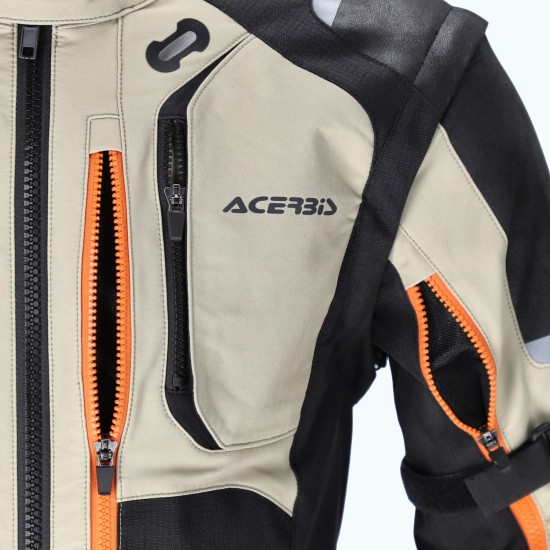 Geaca Rally Pro Acerbis Bej/Negru Geaca Rally Pro Acerbis Bej/Negru