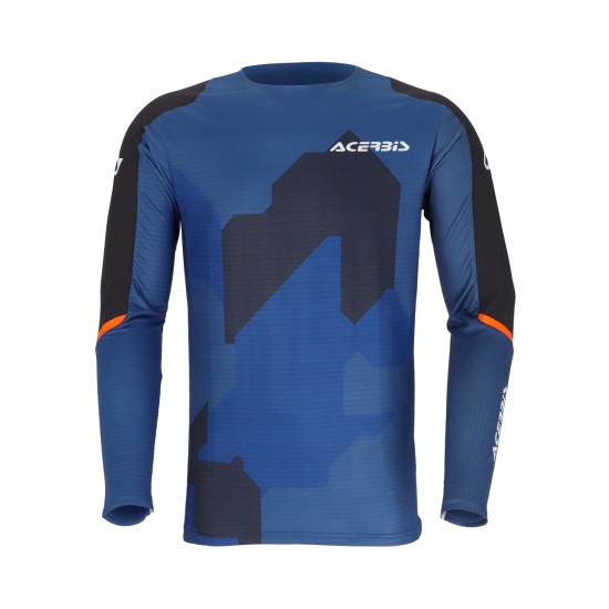 Tricou iarna X-Duro 3.0 Acerbis Albastru/Portocaliu