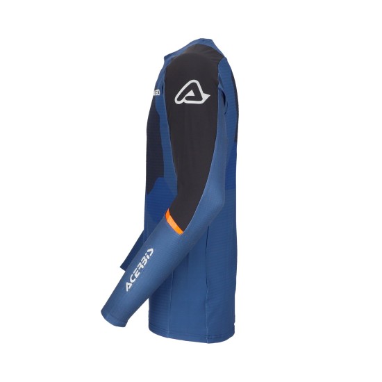 Tricou iarna X-Duro 3.0 Acerbis Albastru/Portocaliu