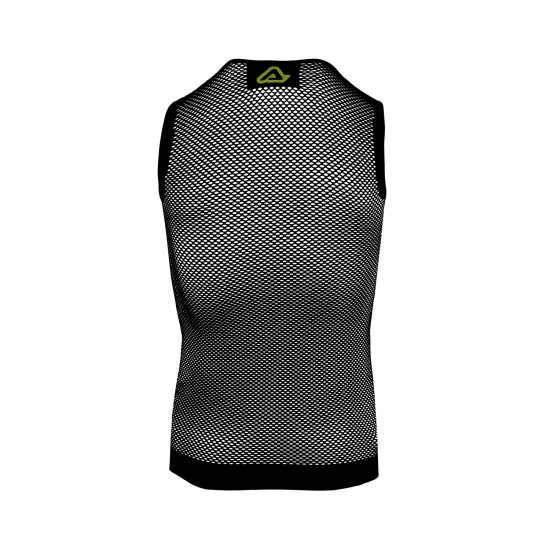 Tricou fara maneci X-Mesh Acerbis Negru/Galben