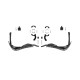Handguard X-Factory Suzuki V-Strom 800 23-26 Acerbis Negru