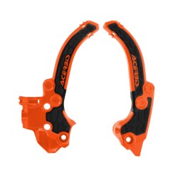 Protectii cadru X-Grip KTM/Husqvarna/GasGas Acerbis Portocaliu/Negru
