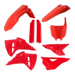 Kit complet plastice Honda 25-27 Acerbis Rosu