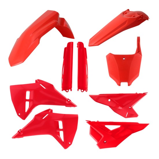 Kit complet plastice Honda 25-27 Acerbis Rosu