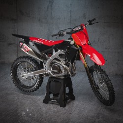 Kit complet plastice Honda 25-27 Acerbis Rosu/Negru
