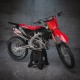 Kit complet plastice Honda 25-27 Acerbis Rosu/Negru