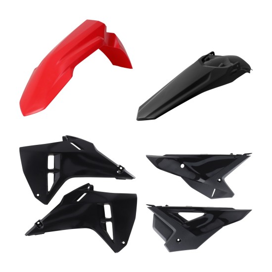 Kit plastice Honda 25-27 Acerbis Rosu/Negru