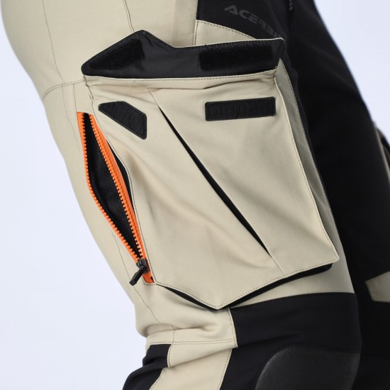 Pantaloni Rally Pro Acerbis Bej/Negru Pantaloni Rally Pro Acerbis Bej/Negru