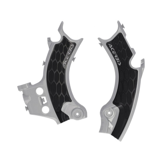 Protectii cadru X-Grip Honda 25-27 Acerbis Argintiu/Negru