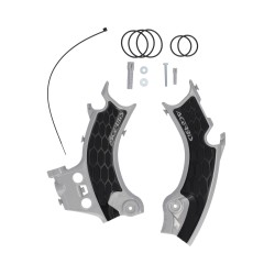 Protectii cadru X-Grip Honda 25-27 Acerbis Argintiu/Negru