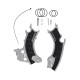 Protectii cadru X-Grip Honda 25-27 Acerbis Argintiu/Negru