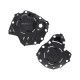 Protectii capace motor X-Power Royal Enfield 24-26 Acerbis Negru