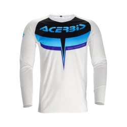 Tricou MX Track 2.0 Acerbis Alb/Albastru Tricou MX Track 2.0 Acerbis Alb/Albastru