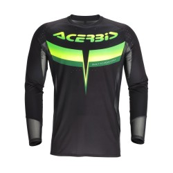 Tricou MX Track 2.0 Acerbis Negru/Verde Tricou MX Track 2.0 Acerbis Negru/Verde