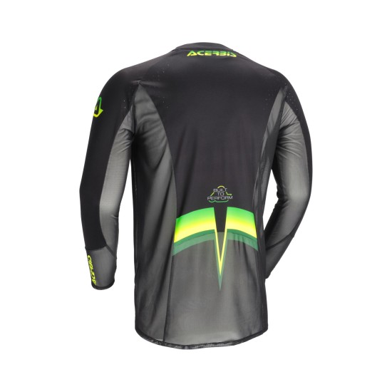 Tricou MX Track 2.0 Acerbis Negru/Verde Tricou MX Track 2.0 Acerbis Negru/Verde