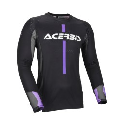Tricou MX Track 2.0 Acerbis Mov/Alb