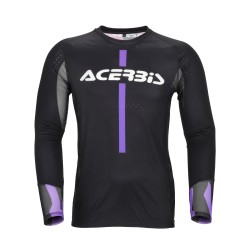 Tricou MX Track 2.0 Acerbis Mov/Alb Tricou MX Track 2.0 Acerbis Mov/Alb