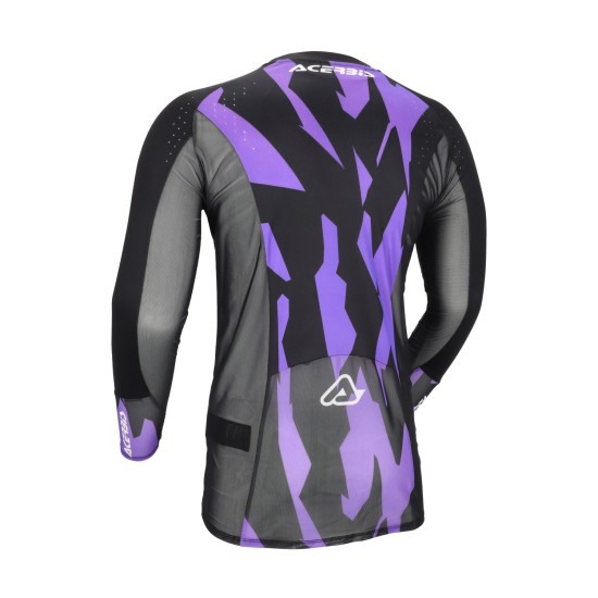 Tricou MX Track 2.0 Acerbis Mov/Alb Tricou MX Track 2.0 Acerbis Mov/Alb