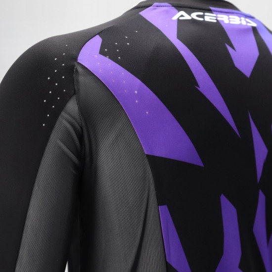 Tricou MX Track 2.0 Acerbis Mov/Alb Tricou MX Track 2.0 Acerbis Mov/Alb