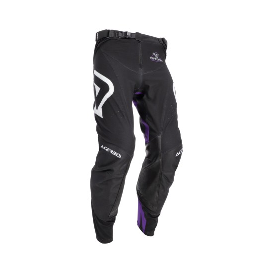 Pantaloni MX Track 2.0 Acerbis Mov/Alb Pantaloni MX Track 2.0 Acerbis Mov/Alb