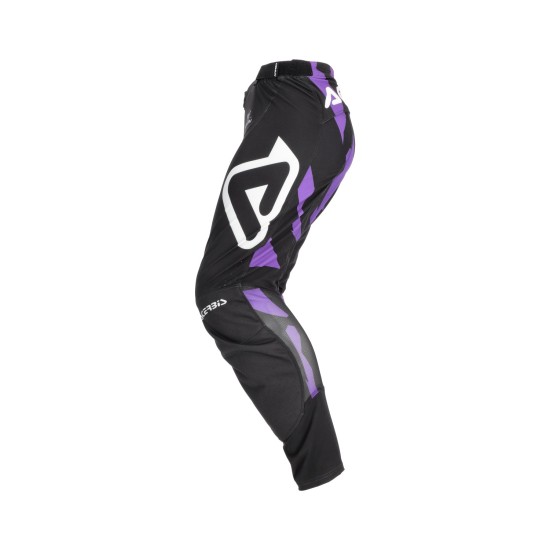 Pantaloni MX Track 2.0 Acerbis Mov/Alb Pantaloni MX Track 2.0 Acerbis Mov/Alb