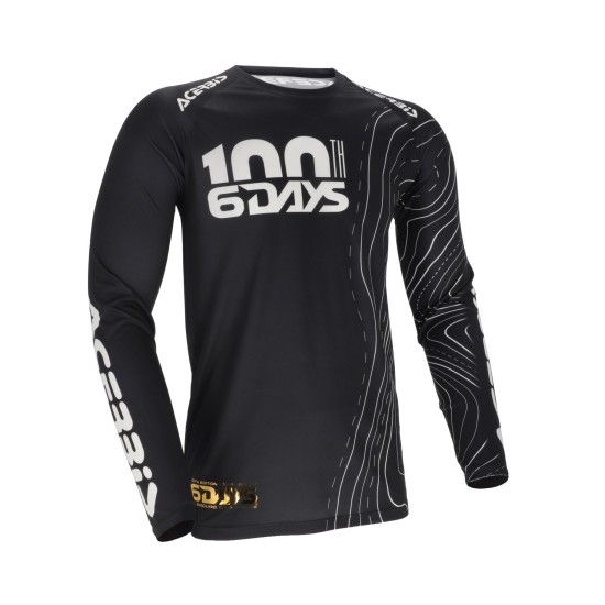 Tricou 6Days Acerbis Negru Tricou 6Days Acerbis Negru