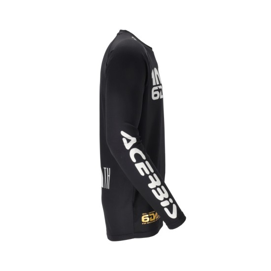 Tricou 6Days Acerbis Negru Tricou 6Days Acerbis Negru