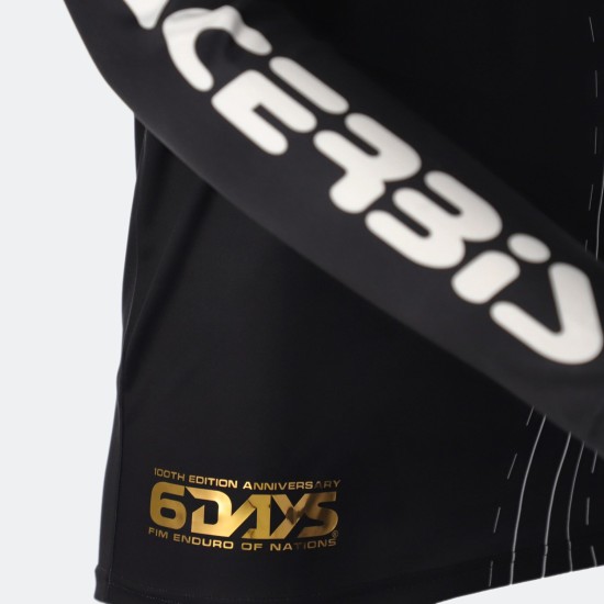Tricou 6Days Acerbis Negru Tricou 6Days Acerbis Negru
