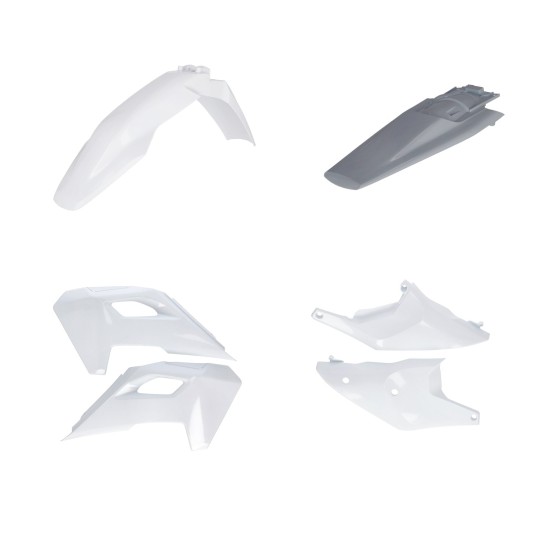 Kit plastice Husqvarna 24-25 Acerbis Alb/Gri