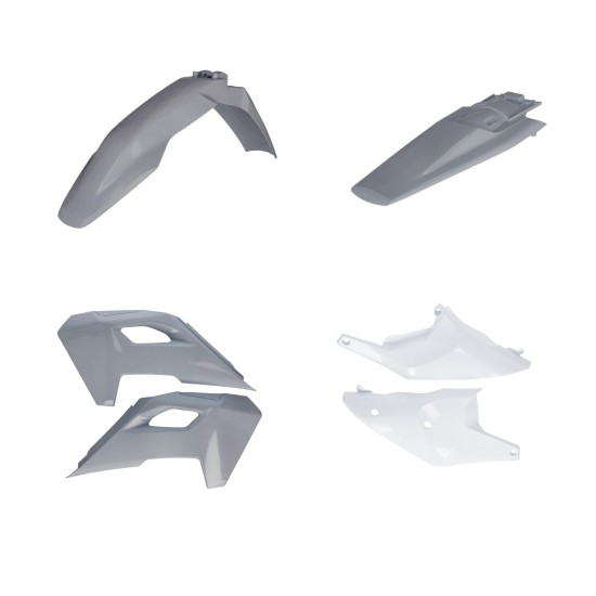 Kit plastice Husqvarna 24-25 Acerbis Gri/Alb