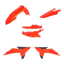 Kit plastice KTM 25-27 Acerbis Portocaliu Fluo Kit plastice KTM 25-27 Acerbis Portocaliu Fluo