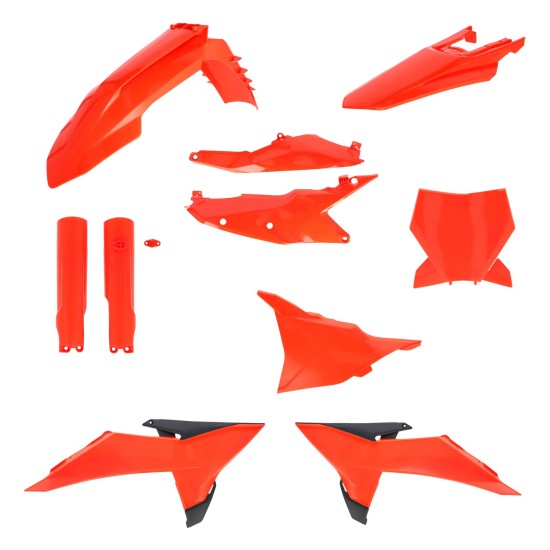 Kit complet plastice KTM 25-27 Acerbis Portocaliu Fluo