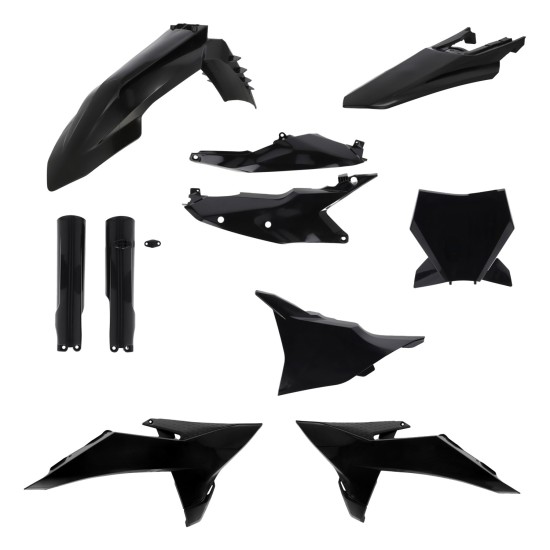 Kit complet plastice KTM 25-27 Acerbis Negru Kit complet plastice KTM 25-27 Acerbis Negru