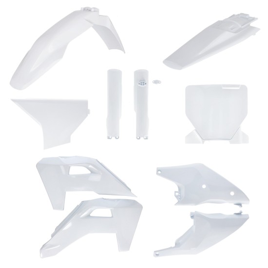 Kit complet plastice Husqvarna 25-27 Acerbis Alb 2