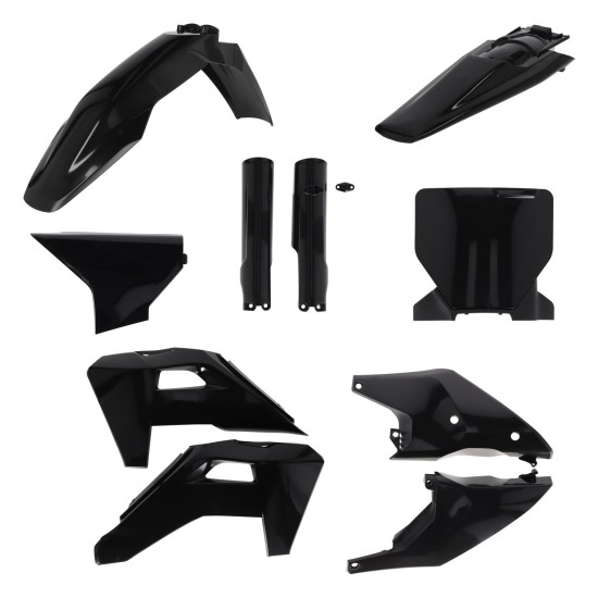 Kit complet plastice Husqvarna 25-27 Acerbis Negru