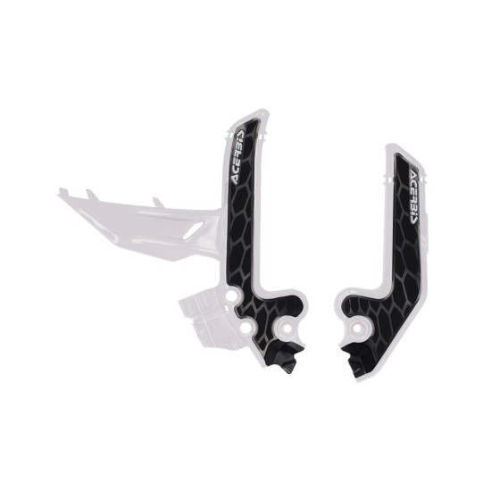 Protectii cadru X-Grip KTM/GasGas Acerbis Alb/Negru